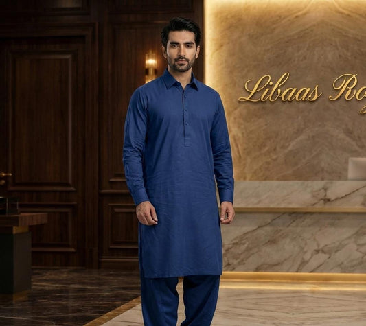 Title: Premium Hard Cotton Fabric | 4.5 Meters | Exclusive Pasha