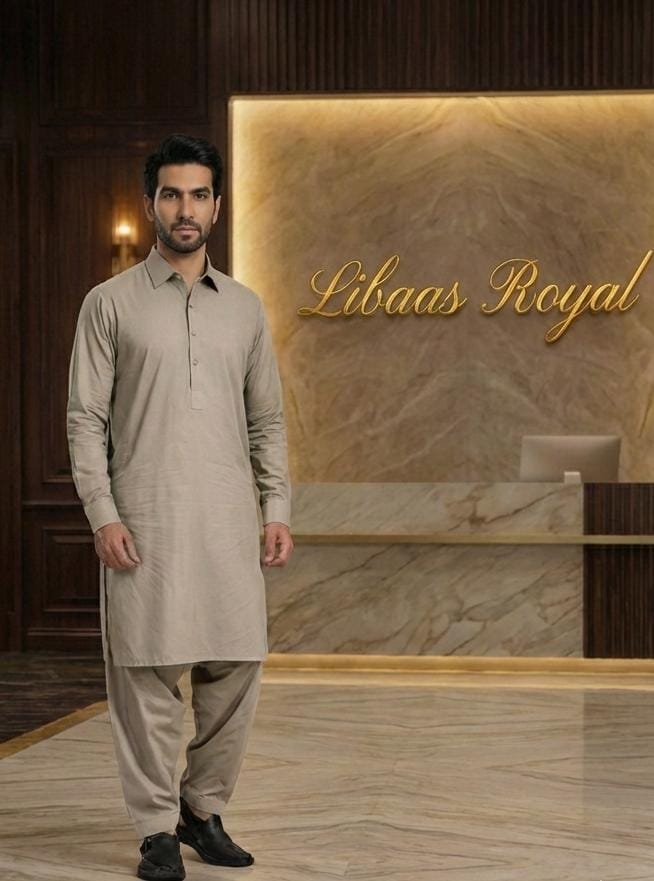 Title: Premium Hard Cotton Fabric | 4.5 Meters | Exclusive Pasha