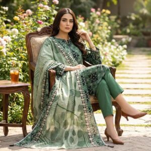 lawn bana doriya digital print 3pc